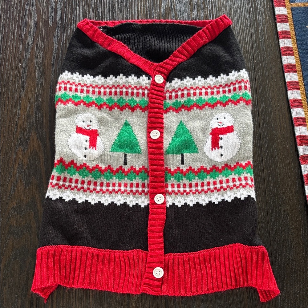 Dog Christmas sweater
